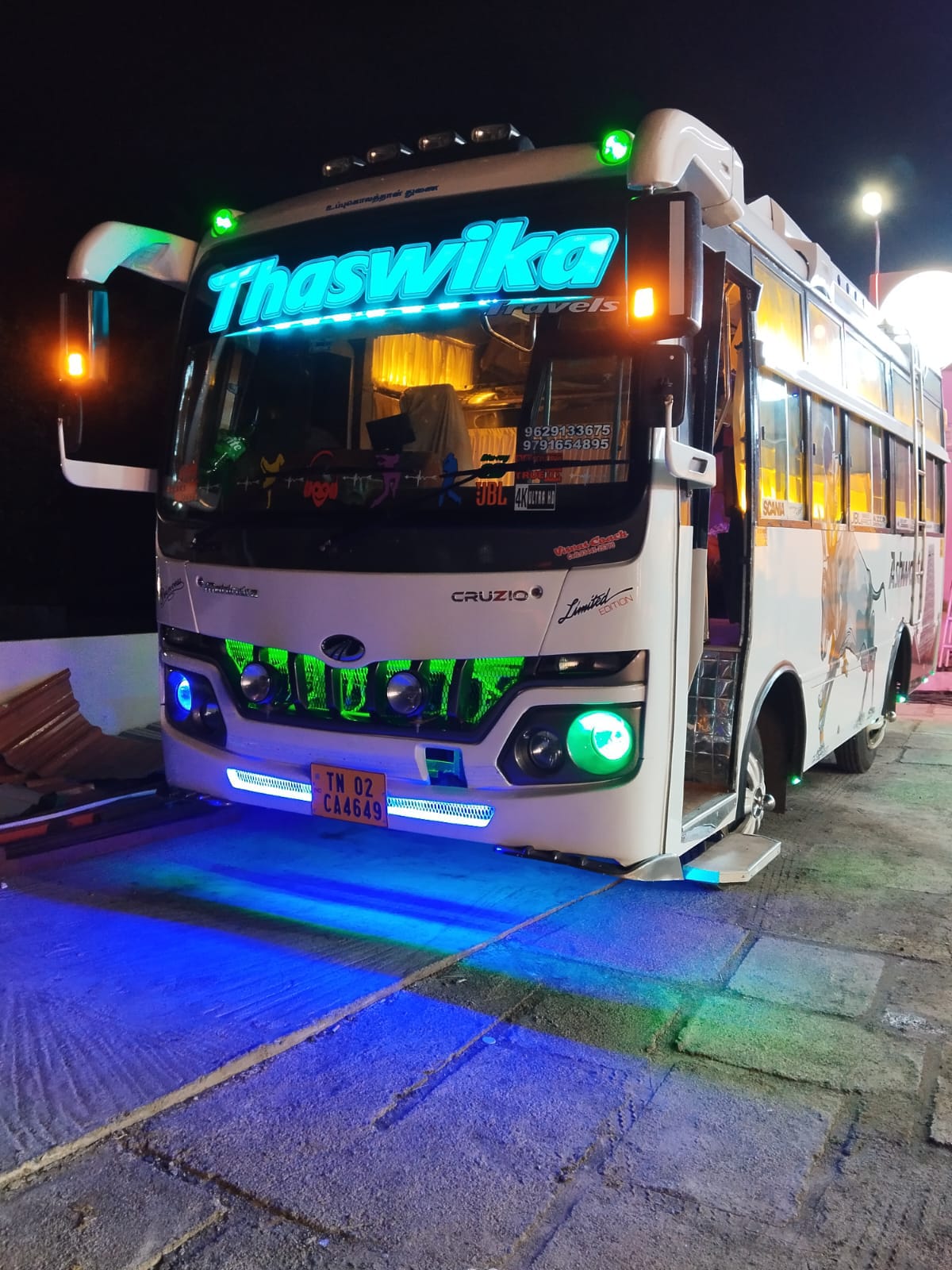 A 21-seater mini bus